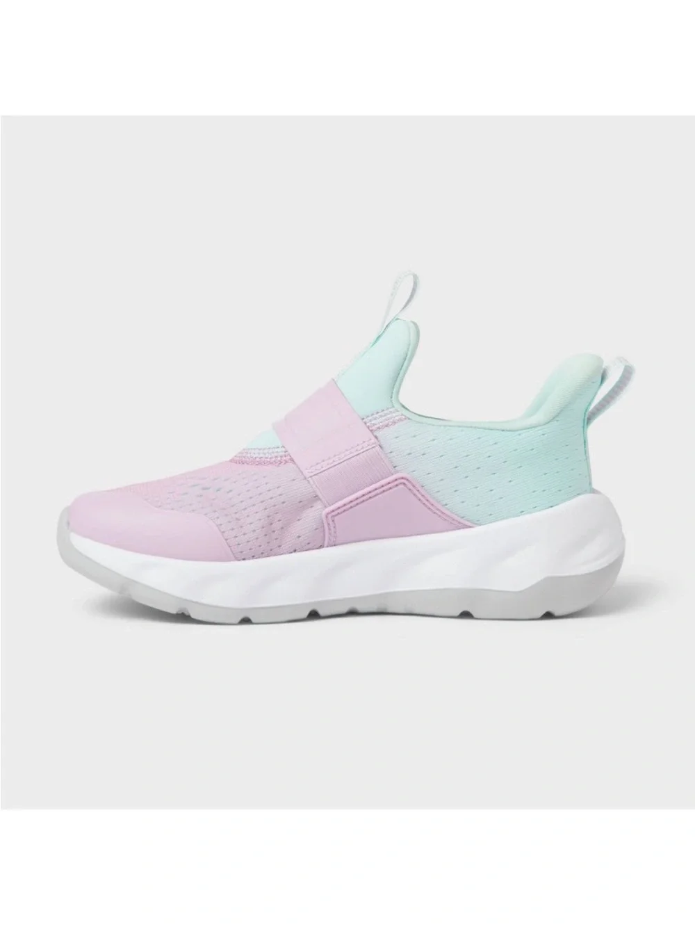 Kids All in Motion Dillion Slip-on Performance Sneakers - Purple/Mint Green